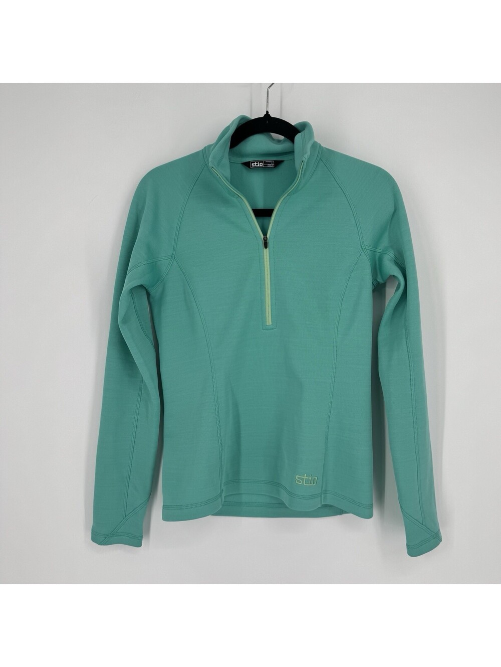 Stio sweatshirt womens small S green mountain shadow gannett peak half zip